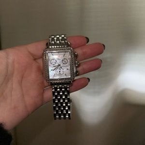 Michele Deco Watch stainless steel